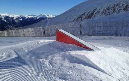 Vallnord renueva el Snowpark de Arinsal