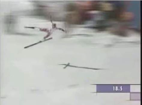 Herman Maier caída brutal en Nagano’98