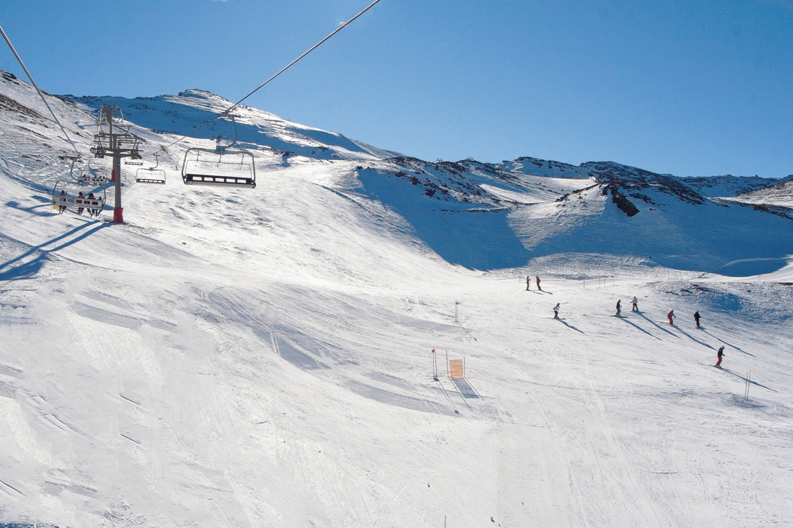 Sierra Nevada ofrece 60 Kilómetros esquiables