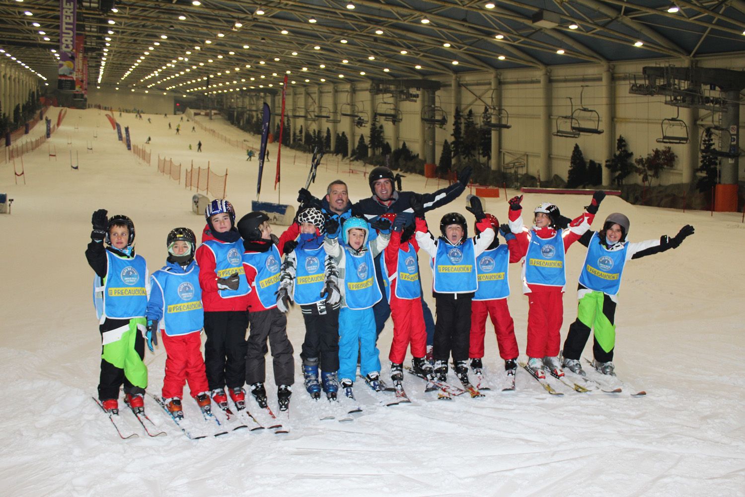 Madrid SnowZone acoge 750 grupos de escolares anualmente