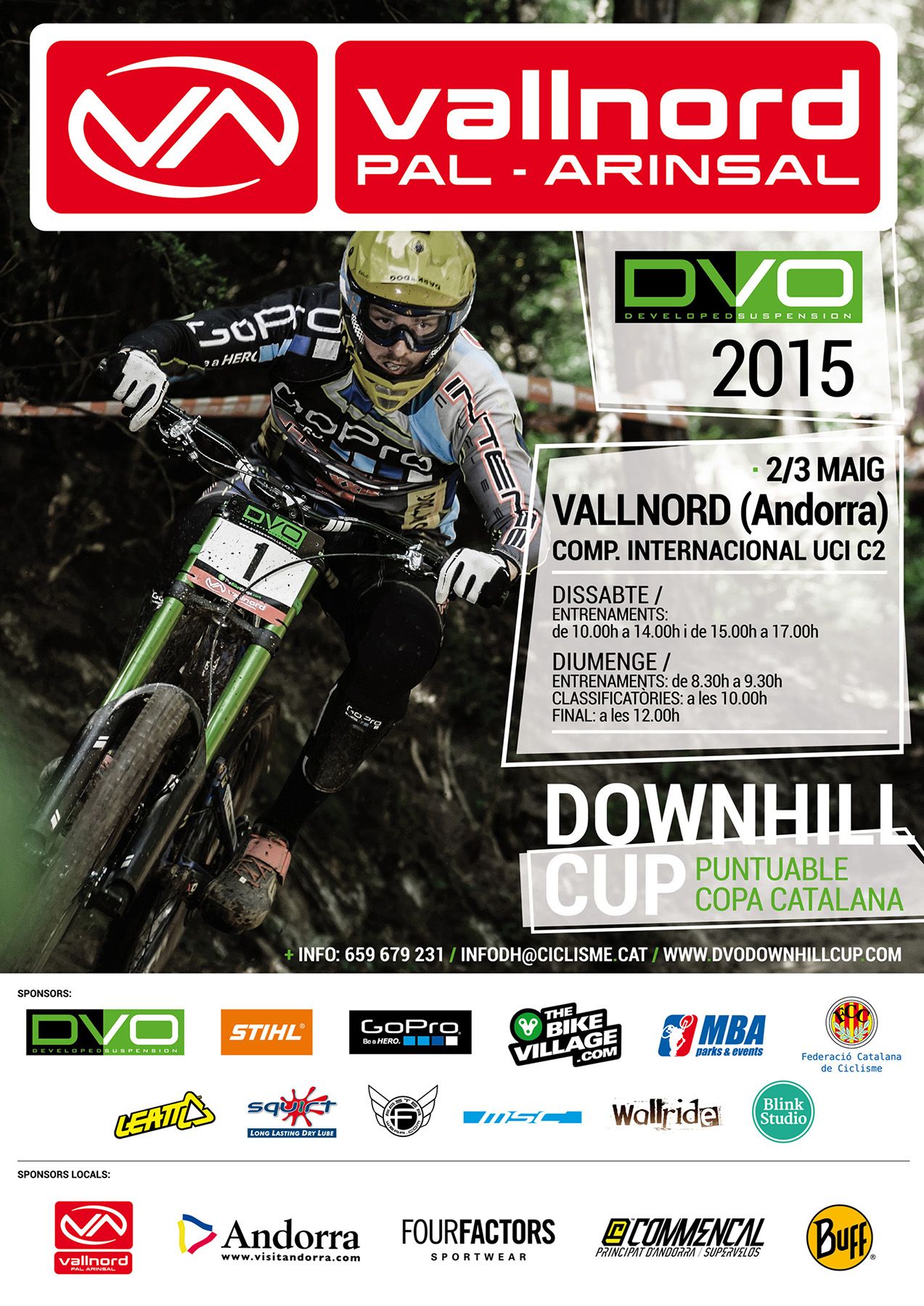 Vallnord Bike Park la Massana acoge este fin de semana la Copa Catalana DHI