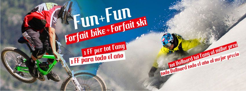 Vallnord pone a la venta el nuevo forfait anual Bike & Ski