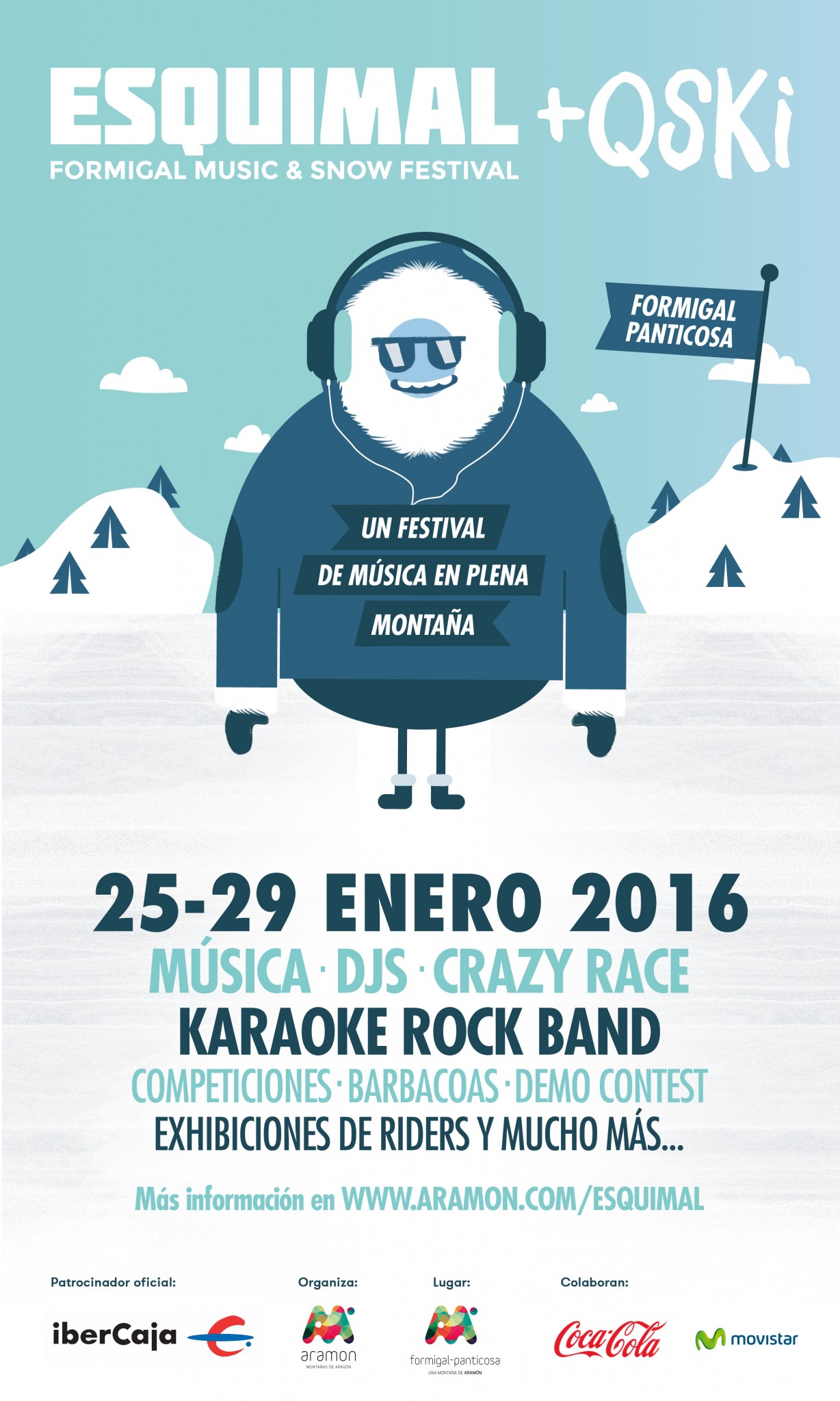 Formigal-Panticosa organiza el Festival Esquimal+Qski Music & Snow