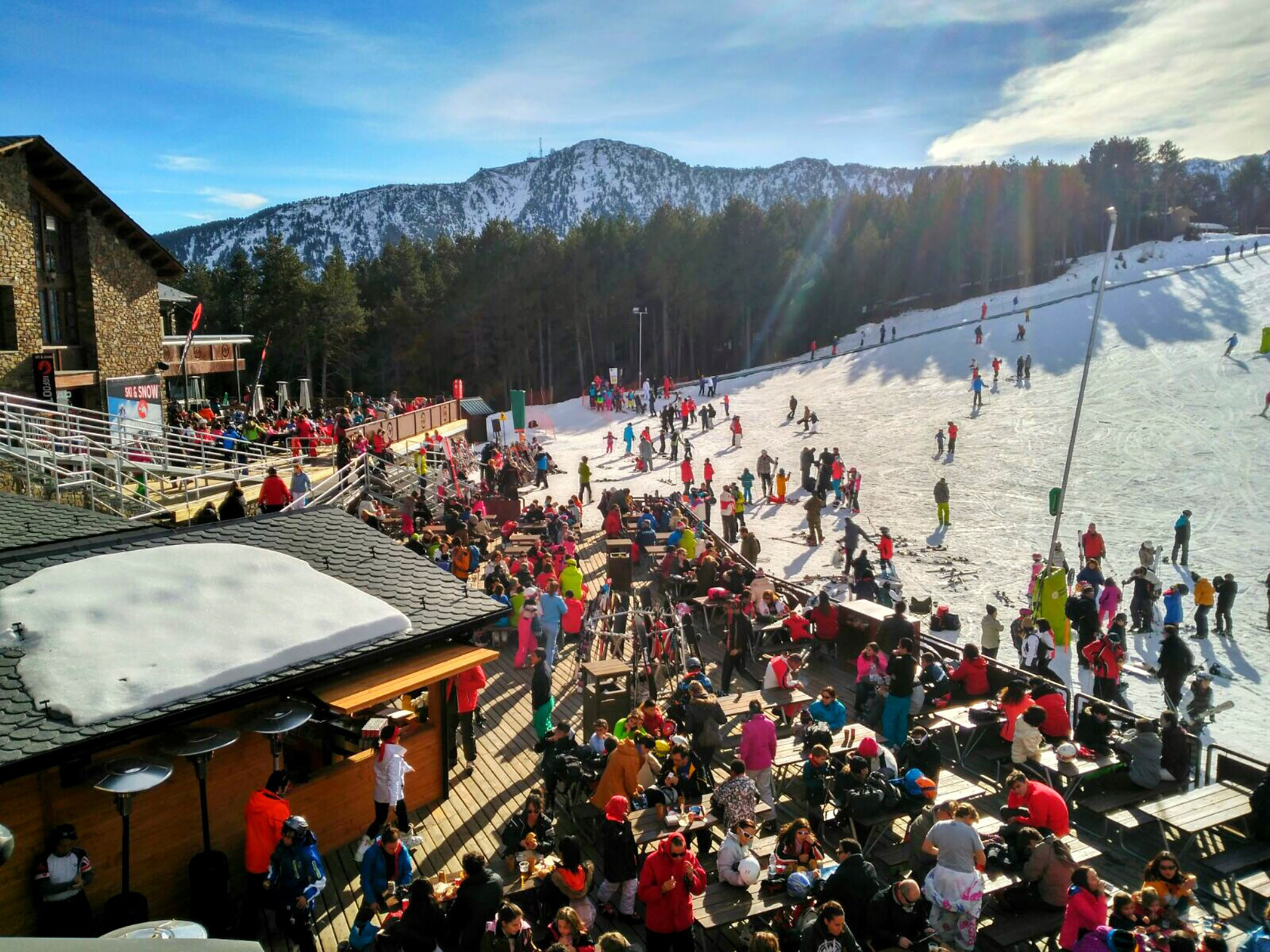 30.000 esquiadores pasan la semana de Navidad en Vallnord