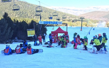 La Molina celebra el World Snow Day con la Nocilla Cabirol MiniFreestyle