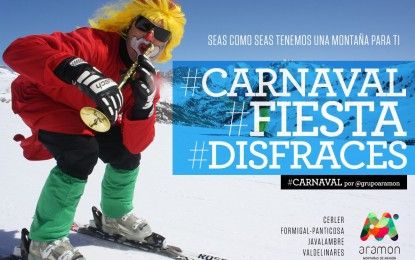 Disfrázate en el Carnaval de las estaciones de Aramón