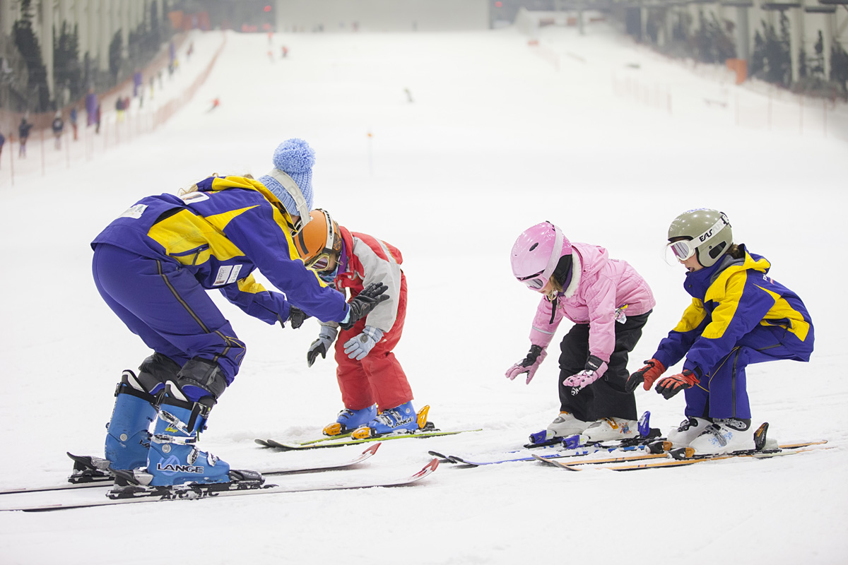 Record de esquiadores en Madrid SnowZone debido a la falta de nieve en las estaciones