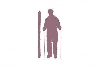 La talla del material de esquí