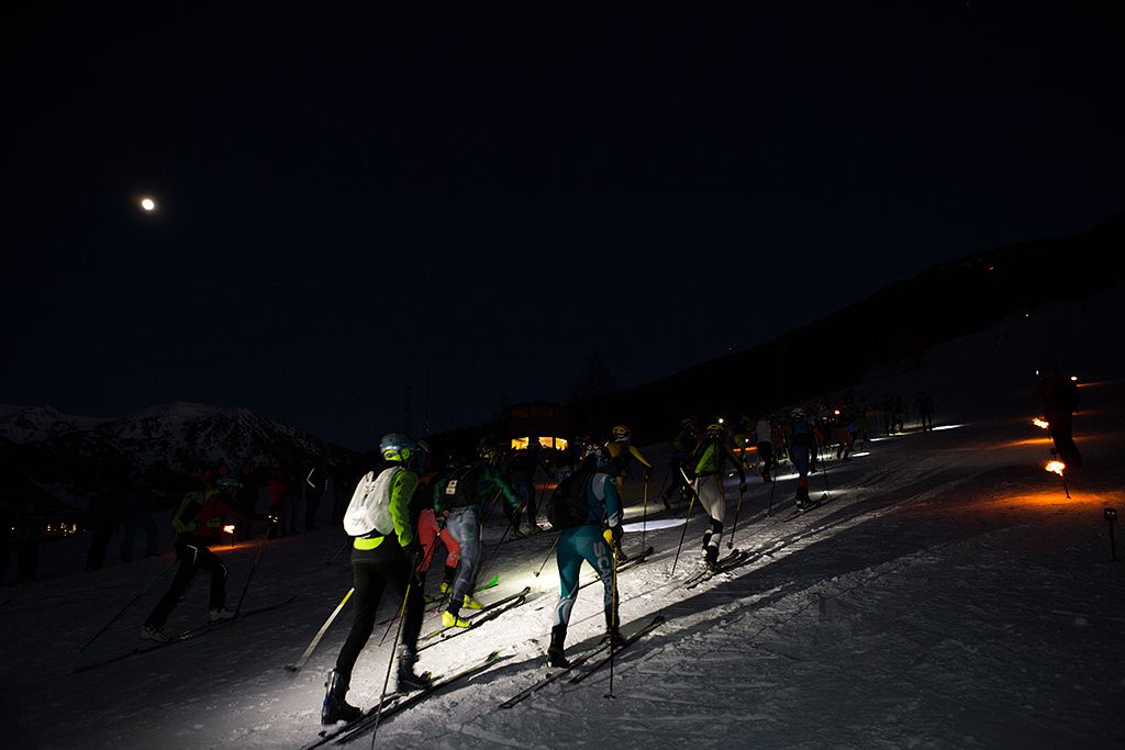 Sophie Dusatoir y Nil Cardona ganan la Cronoescalada Grandvalira 2016 en la Pista Àliga SG El Tarter