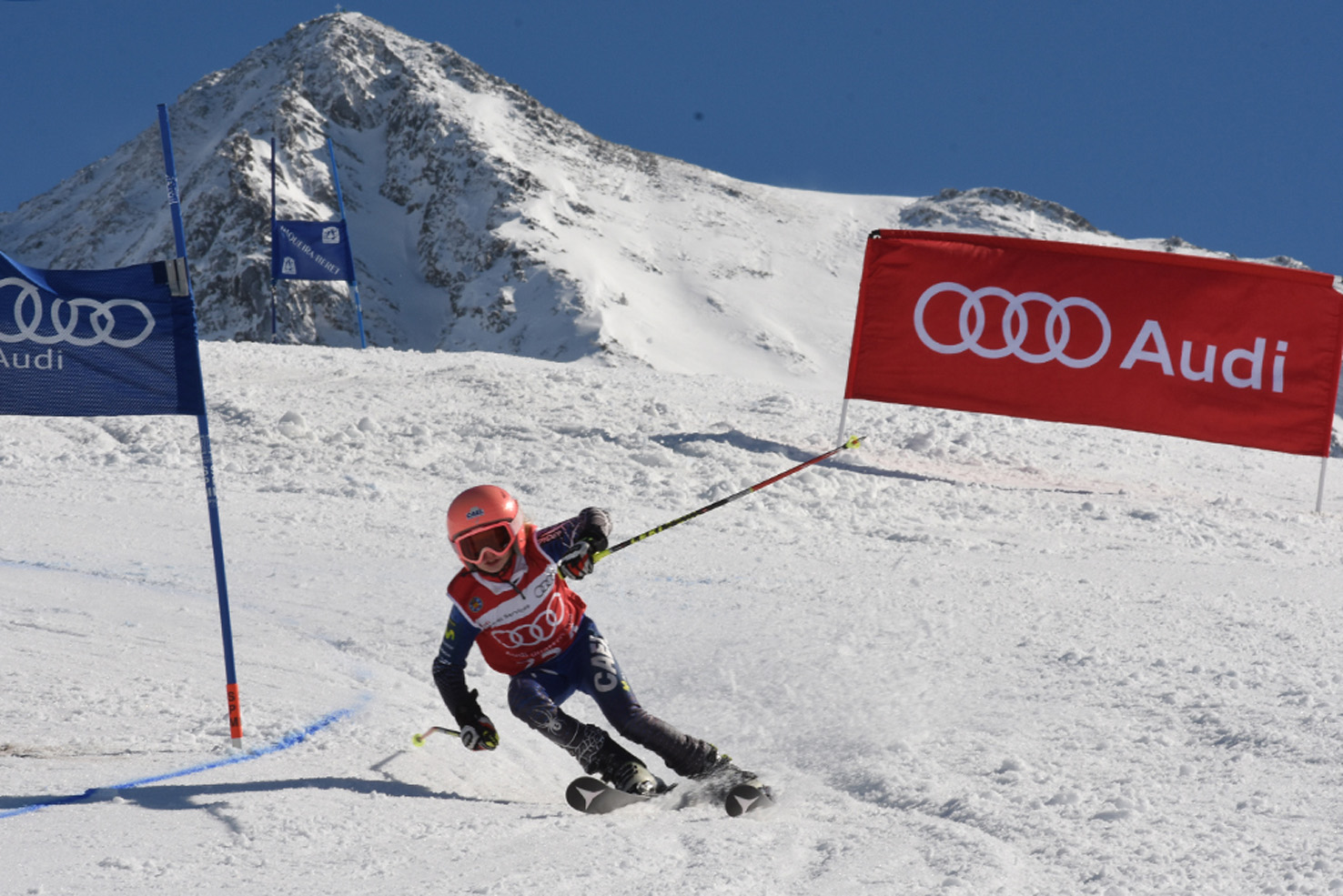 Circuito Audi quattro Cup de esquí alpino en Baqueira. 2ª parada