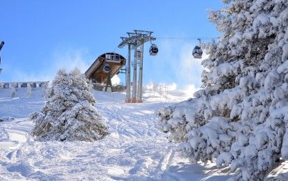 Nevada en Baqueira con espesores de hasta 175 cm