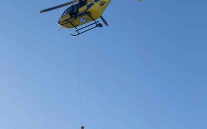 Simulacro de evacuación pionero en la pista de Copa del Mundo Àliga SG de Grandvalira-El Tarter