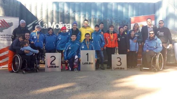  Campeonato de Cataluña de esquí alpino adaptado en La Molina