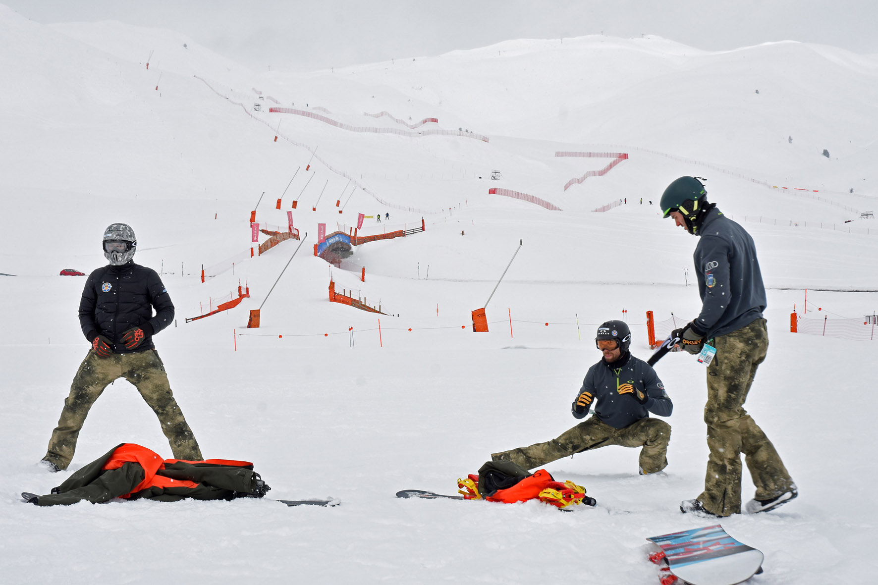 Lucas Eguibar: “Estoy impresionado con el circuito de Copa del Mundo de Snowboard Cross FIS de Baqueira Beret”