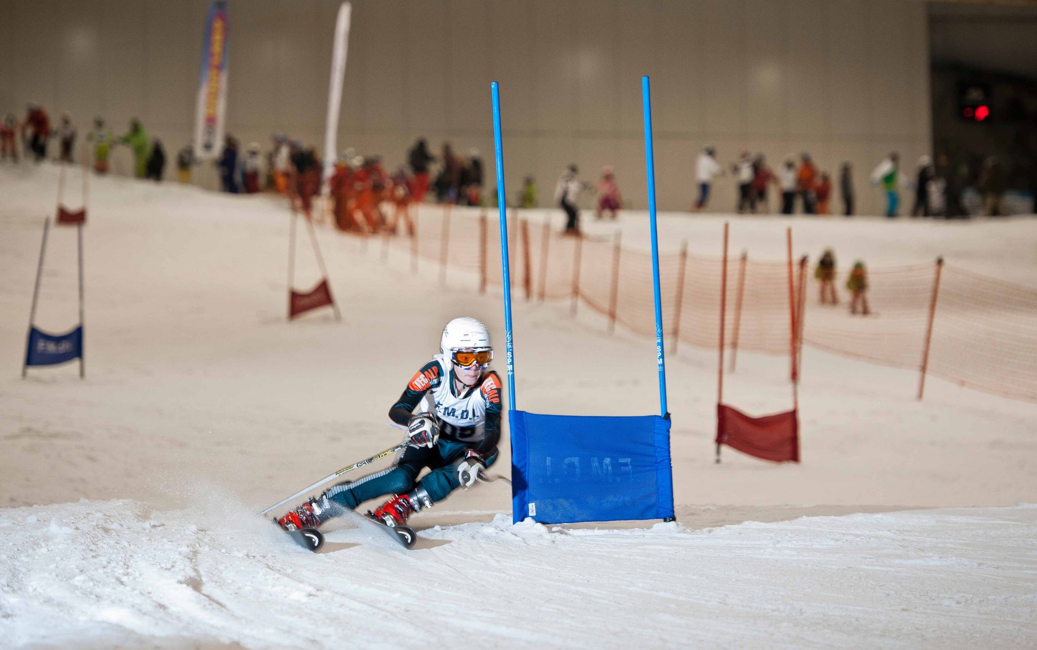 Madrid SnowZone acoge la prueba de Slalom de esquí dentro del Campeonato Universitario de Madrid
