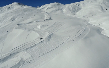 Espectacular trazado para la Copa del Mundo de Snowboard Cross en Baqueira