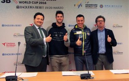 Lucas Eguibar: “En la Copa del Mundo de Snowboard Cross en Baqueira Beret quiero volver a subir al podio”