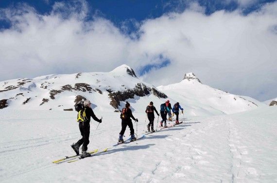 Taller de esqui de montaña avanzado en Alto Campoo