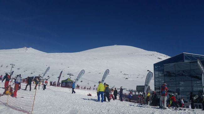 Alto Campoo se llenó el pasado fin de semana