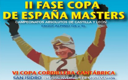 La Copa de España Master de Esquí Alpino se da cita este fin de semana en San Isidro