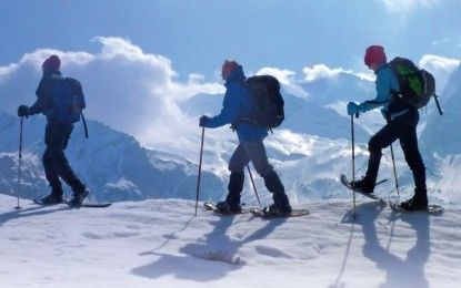 Bautizo con raquetas de nieve en Vall d’Nuria