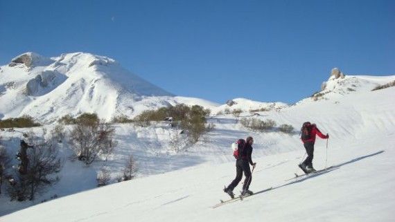 Esqui de montaña en los Valles de Campoo
