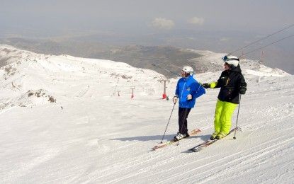 Un descenso retro dará este domingo la bienvenida a la temporada de Primavera en Sierra Nevada