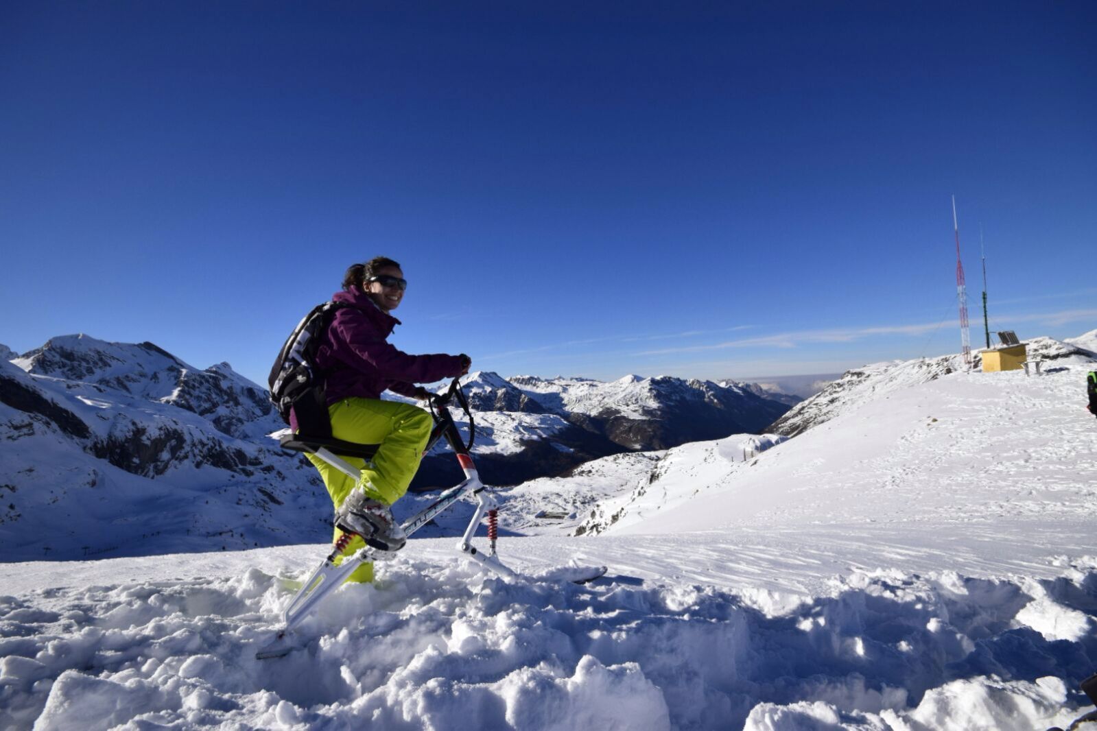 Skibikes en el Homenaje a Paquito Fernández Ochoa