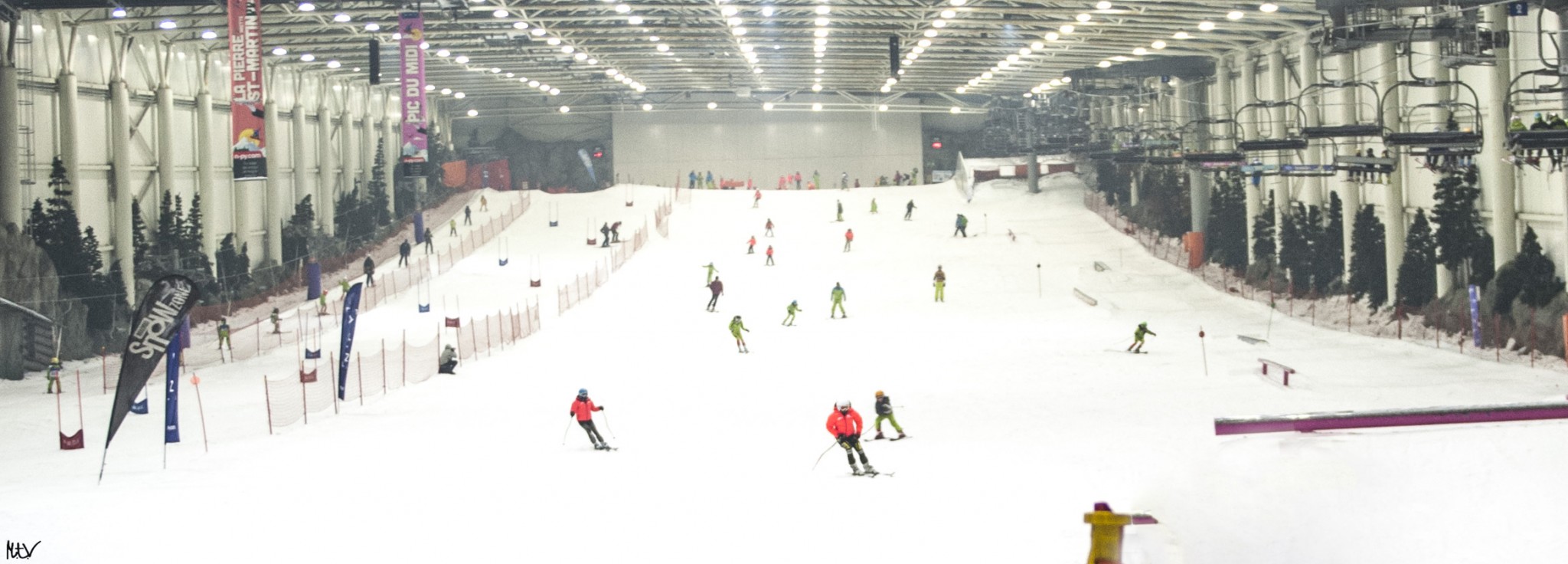 La pista de Madrid SnowZone es homologada por la RFEDI y por la FMDI para celebrar competiciones de esquí alpino