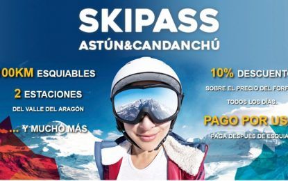 Skipass Candanchú-Astún ya está disponible, renueva y da de alta tu tarjeta