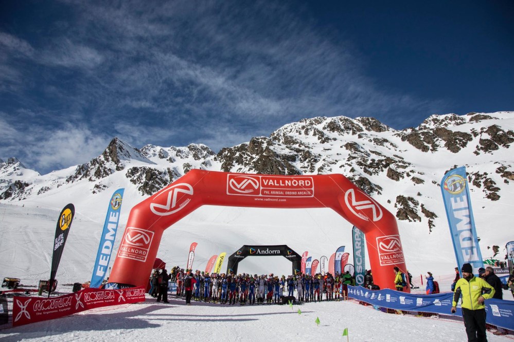 Font Blanca 2017 Copa del Mundo de esquí de montaña en Andorra Vallnord