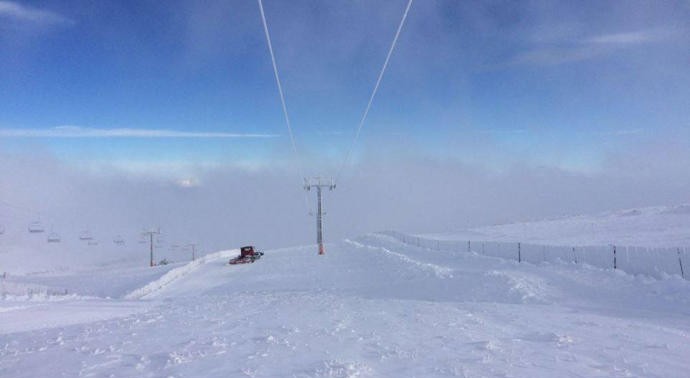 Manzaneda abre sus puertas a la temporada de esquí en Galicia