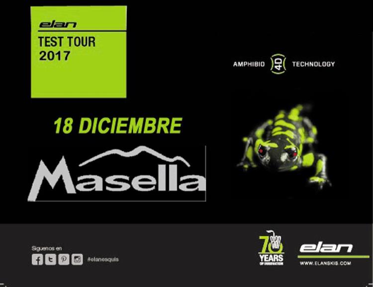 El Test Tour 2017 de Elan arranca este fin de semana en Masella