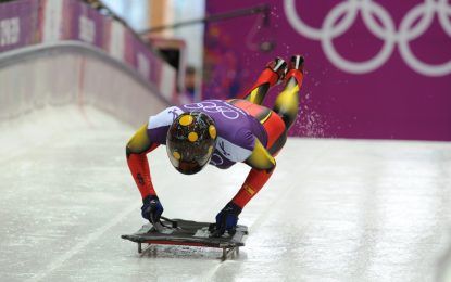 Ánder Mirambell y María Montejano ya están listos para la Copa del mundo de Skeleton