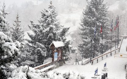 Una fuerte nevada en Baqueira Beret como preludio del World Snow Day