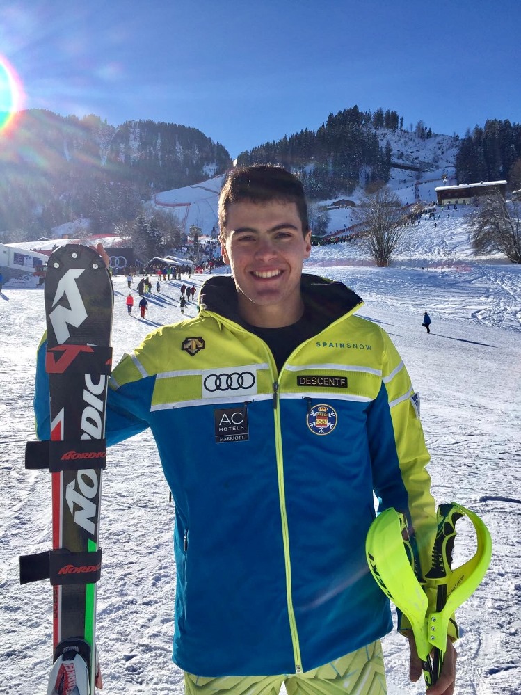 Juan del Campo devuelve la ilusión al esquí alpino español