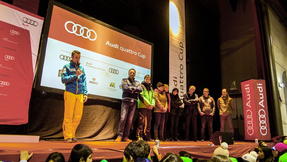 Audi quattro Cup 2017 regresa a Formigal en un fantástico día de competición, fiesta y mucha nieve