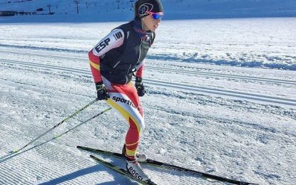 Lydia Iglesias y Martí Vigo, en los Campeonatos del Mundo Júnior de esquí nórdico de Park City (EEUU)