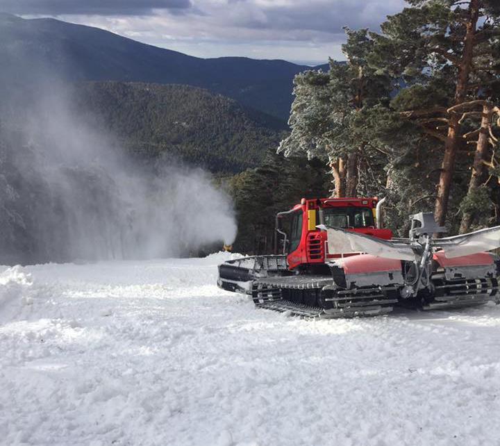 Puerto de Navacerrada abre sus instalaciones para la práctica del esquí el próxmio 19 de enero