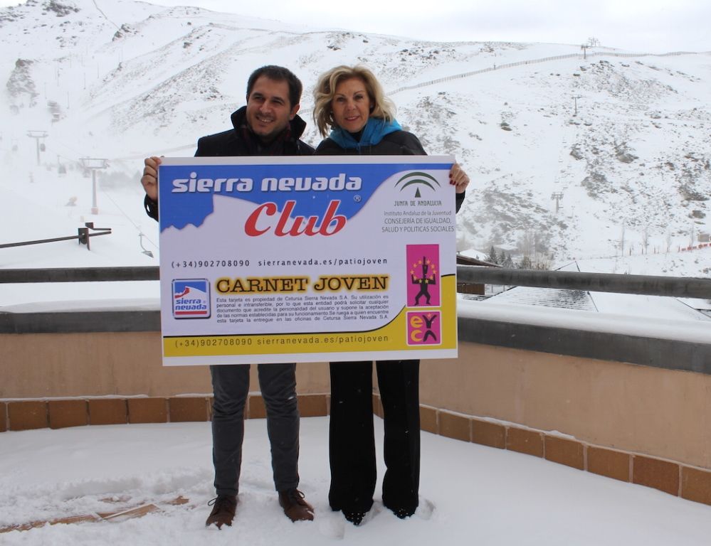 Más de 300.000 jóvenes andaluces podrán disfrutar de descuentos en la estación de esquí de Sierra Nevada