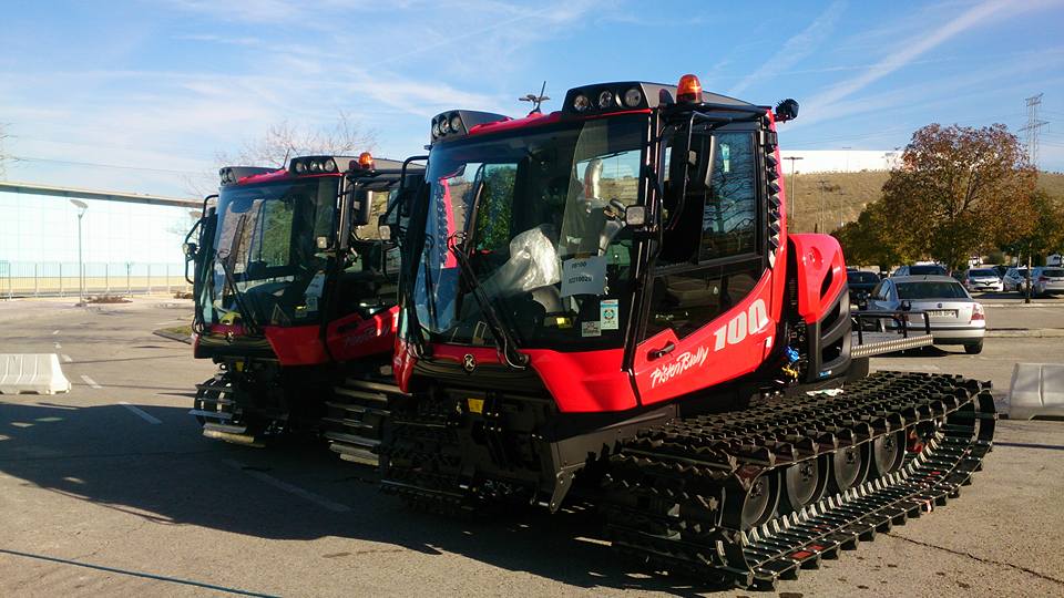 MSZ Madrid SnowZone recibe 2 Pisten Bully PB100