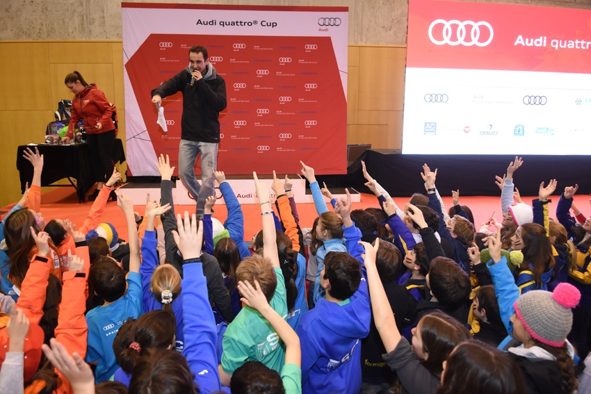 Audi quattro Cup recibe en Baqueira Beret a 336 corredores de 35 clubs venidos de toda España
