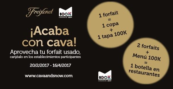 Candanchú-Astún 100K – acaba con cava