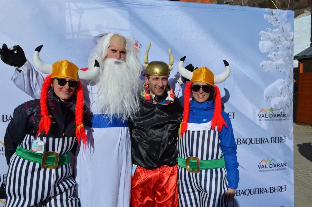 Carnaval en Baqueira Beret con magníficas condiciones de nieve