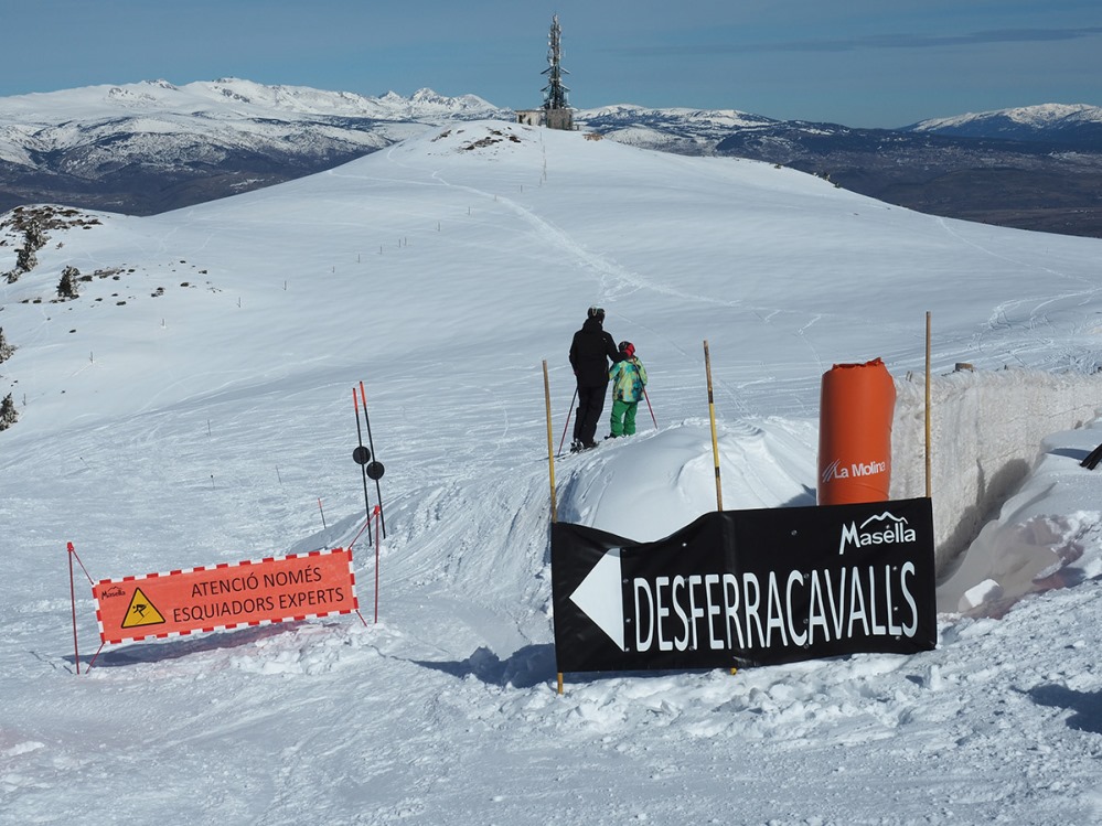 Las 9 pistas negras de Masella, paraíso para los esquiadores expertos 