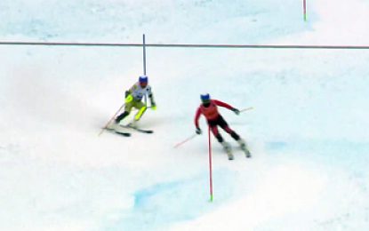 La plata en eslalon eleva a tres las medallas de Jon Santacana y miguel Galindo en el mundial de esquí alpino de Tarvisio