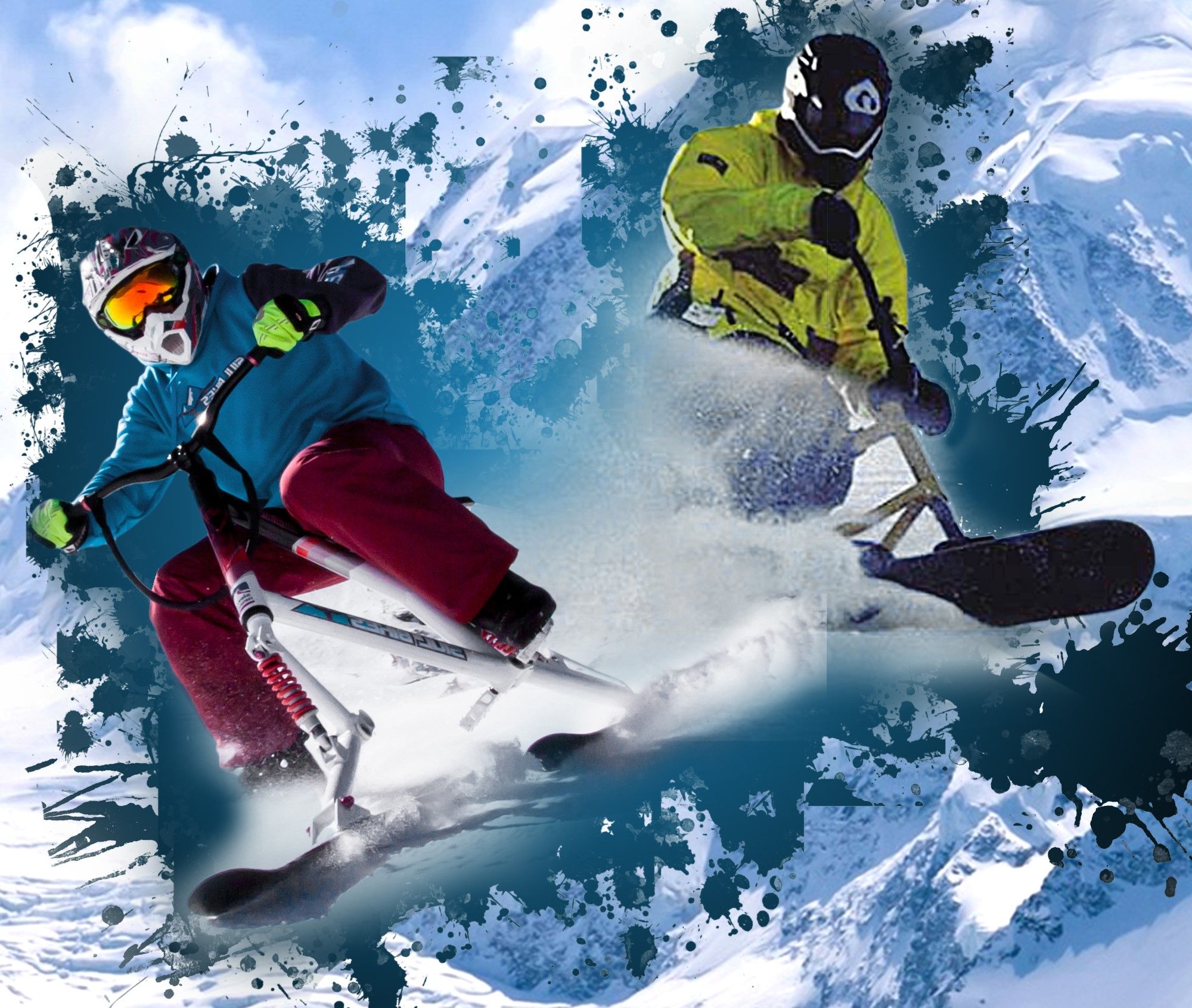 «II Quedada” Skibikers y Snowscooters Vallnord Ordino-Arcalís
