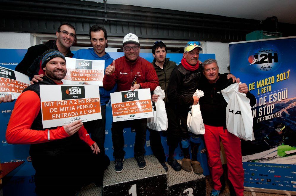 La Head 12 horas de esquí alpino de Masella ha batido récords en los Pirineos entre los esquiadores y también en las instalaciones