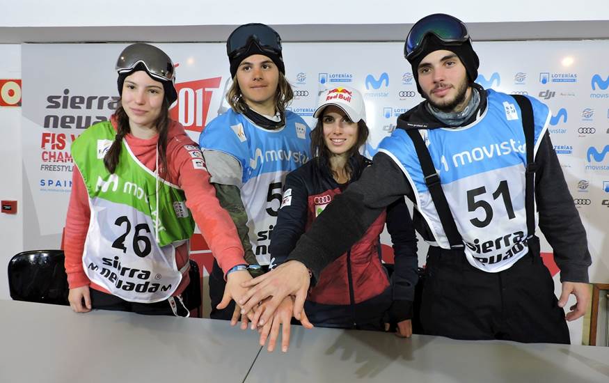 Los riders españoles de Big Air confían en alcanzar la final nocturna del viernes