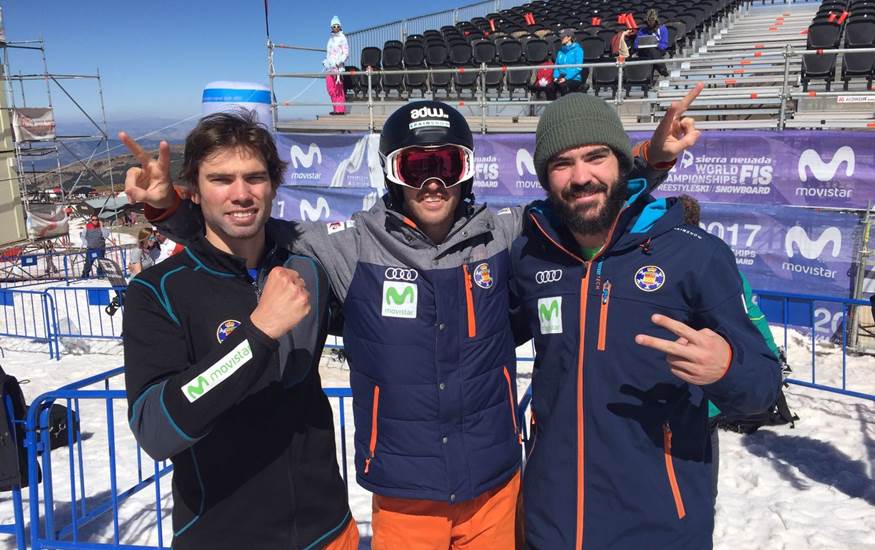 La armada española de snowboardcross se cita con el podio